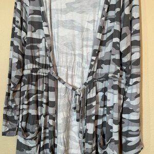 Torrid Super Soft Anorak Hooded Cinch Waist